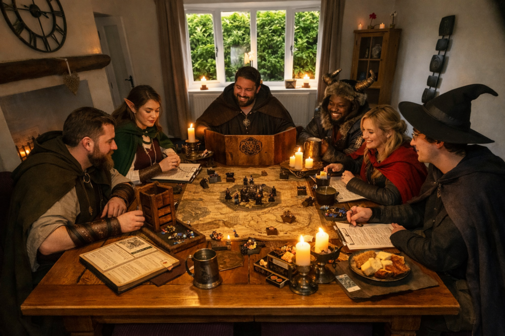 Classic fantasy gaming at Rufford Park Lodge