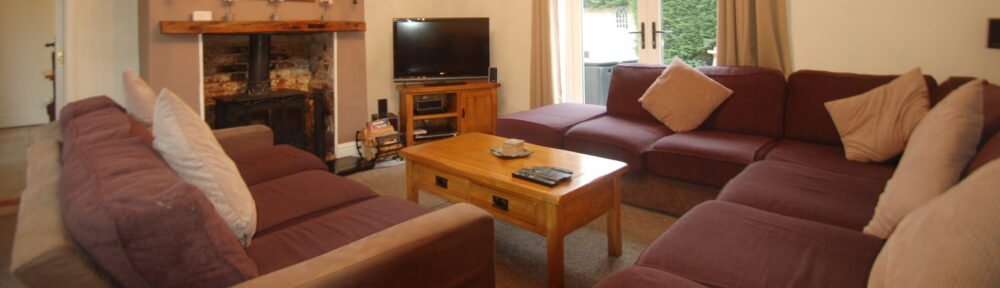 7 Seater Corner Sofa and 3 Seater Sofa Arrangement at The East Wing at Rufford Park Lodge - Featured