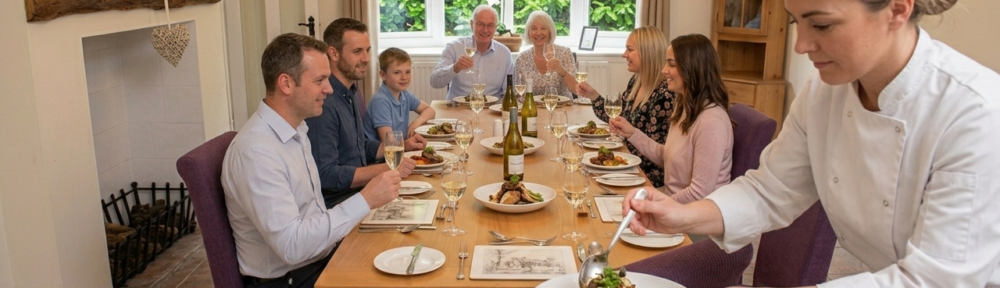 Speciality Breaks - Private Dining at The East Wing at Rufford Park Lodge - Featured